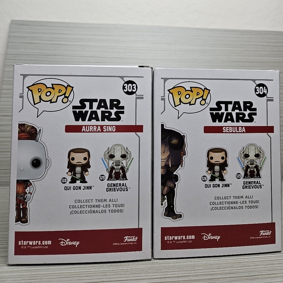 Funko Smugglers Bounty - Aurra Sing & Sebulba (#303/304, New) - Picture 4 of 6